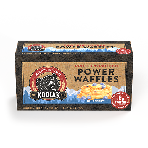 Kodiak Cakes Blueberry Power Waffles