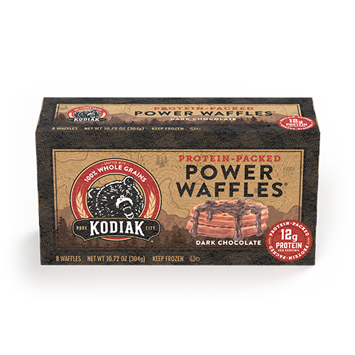 Kodiak Cakes Dark Chocolate Power Waffles