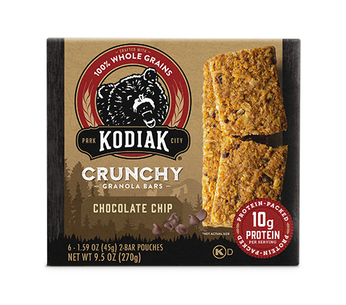 Kodiak Cakes Chocolate Chip Crunchy Granola Bars