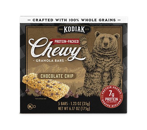 Kodiak Cakes Chocolate Chip Chewy Granola Bars