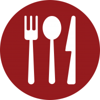 College and University food service - dining icon